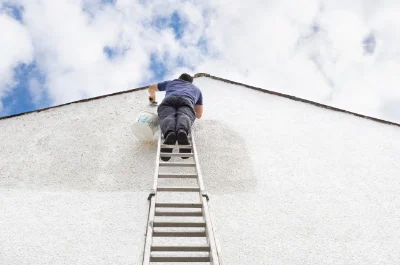 Peinture extérieure à Saint-Gravé — façades et ravalement